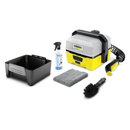 Karcher OC 3 + Bike Idropulitrice Compatta Batteria 120 l/h Nero/Giallo