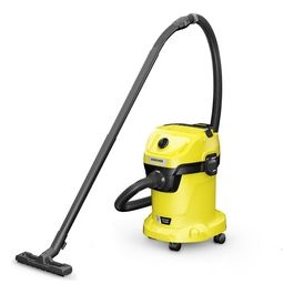 Karcher WD 3-18 1.628-551.0 Aspiratore Solidi/Liquidi 225W 17 Litri con 1x Batteria e Caricatore