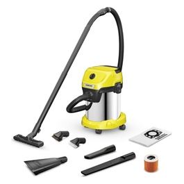 WD 3 S V-17/4/20 Aspiratore Solidi-Liquidi Funzione Soffiante 1000W 17 Litri