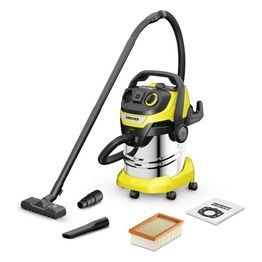 Karcher WD 5 P SV Aspiratore Solidi-Liquidi 1100W 25 Litri