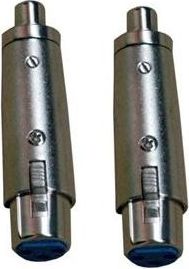 Karma Coppia Adattatori Audio Xlr e Rca Femmina