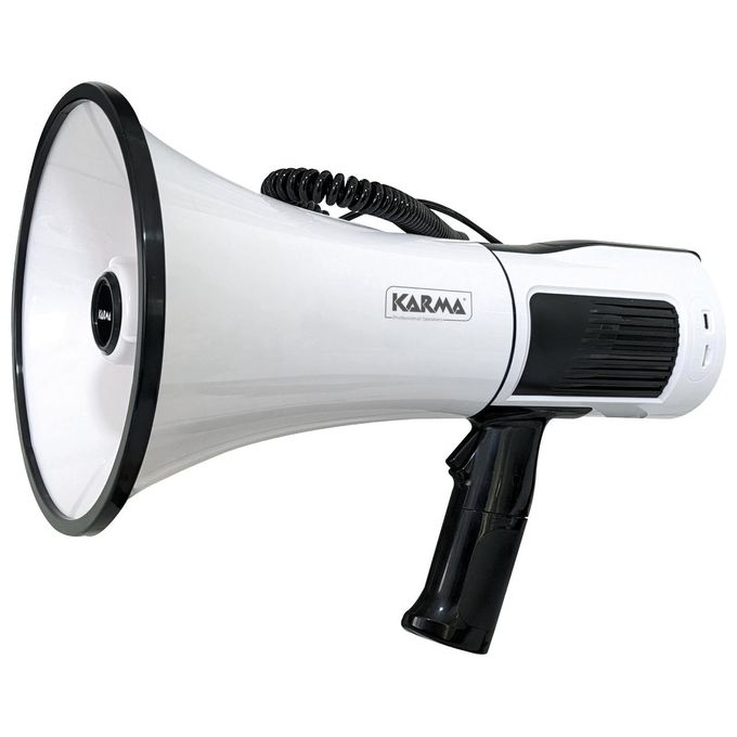 Karma Megafono 30W Nero e Bianco