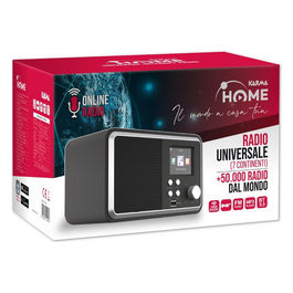 Karma, Radio Internet DAB+ FM, con Bluetooth e USB, Display a Colori, Digitale