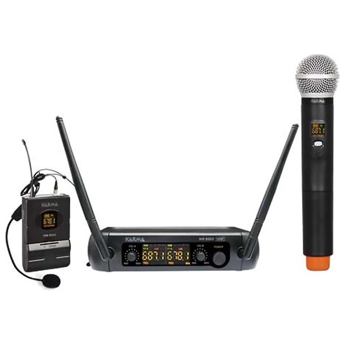 Karma SET 8202PL Kit Microfoni Nero
