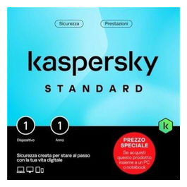 Antivirus SlimBOX Standard | 1 Dispositivo | Protezione Tempo Reale KL1041T5AFS