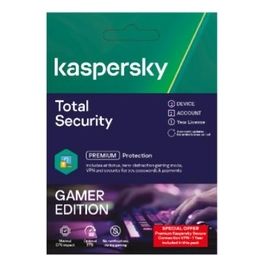 Kaspersky Total Security 1 Utente 2 Device 1 Anno Gamer Edition