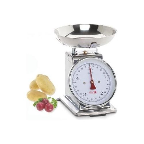 033052 Bilancia da Cucina 5500 Eva 5Kg Inox