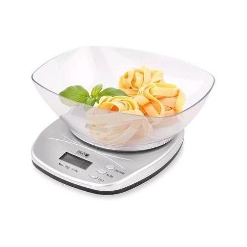 033317 Bilancia da Cucina Digitale Eva 5Kg Silver