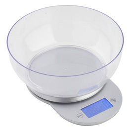 033339 Bilancia da Cucina Digitale Abs Silver 5Kg/1gr
