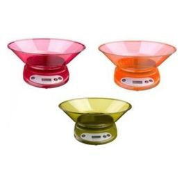 033346 Bilancia da Cucina Digitale 5585 Eva 3Kg Colori Assortiti