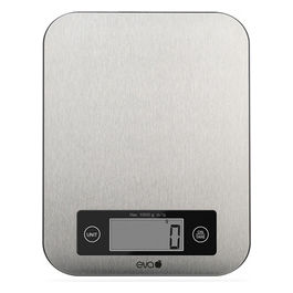 033381 Bilancia da Cucina Digitale Inox 10Kg/1gr Eva