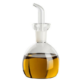 091313 Oliera in Vetro Borosil 250ml Tonda