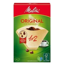Melitta Filtro Carta 1x2 Confezione 40 Pezzi