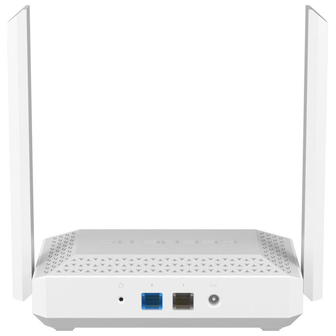 Keenetic Racer (KN-4010) Router/Ripetitore Wi-Fi 6 mesh AX3000 con due porte Gigabit Ethernet