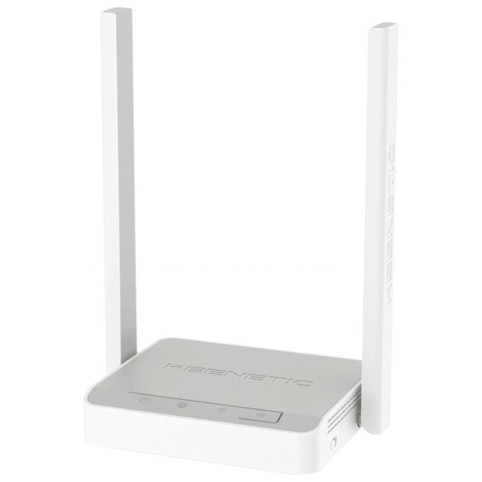Keenetic Starter KN-1112-01EN Router Wireless Fast Ethernet Banda Singola 2.4 GHz Bianco