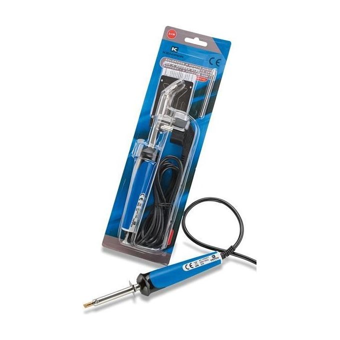 Kemper Saldatore AC Soldering Iron 350 °C Nero-Blu-Metallico