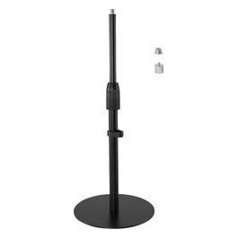 A1010 Supporto Telescopico da Scrivania Webcam e Sistemi di Illuminazione con Base Antiscivolo
