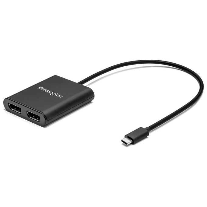 Kensington Adattatore Video da Usb-C a DisplayPort 1.2 Doppio