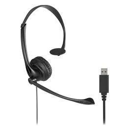 Kensington Cuffie Mono Usb-A Classiche con Microfono e Controllo del Volume