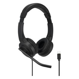 H1000 Cuffie con Microfono On-Ear Cablato USB-C Nero