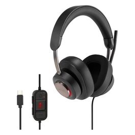 H2000 Cuffie con Microfono Dimensione Completa Cablato USB-C Isolamento dal Rumore