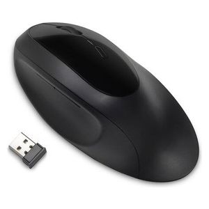 Kensington Pro Fit Ergo Wireless Mouse Ergonomico 5 Pulsanti Bluetooth 4.0 LE Ricevitore Wireless USB Nero