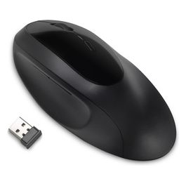 Pro Fit Ergo Wireless Mouse Ergonomico 5 Pulsanti Bluetooth 4.0 LE Ricevitore Wireless USB Nero