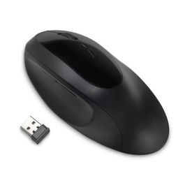 Pro Fit Ergo Wireless Mouse Ergonomico 5 Pulsanti Bluetooth 4.0 LE Ricevitore Wireless USB Nero