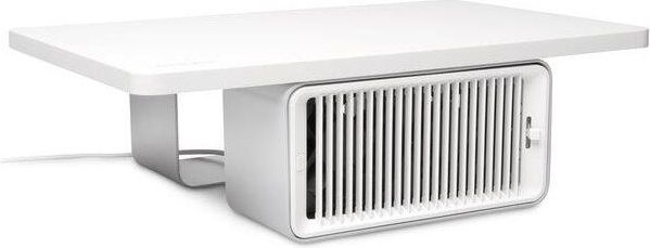 Kensington Supporto per Monitor con Ventola per Scrivania Wellness Coolview Bianco