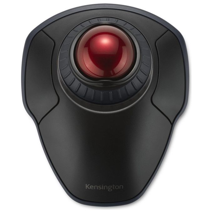Kensington Trackball Orbit Wireless con Rotella di Scorrimento Nera