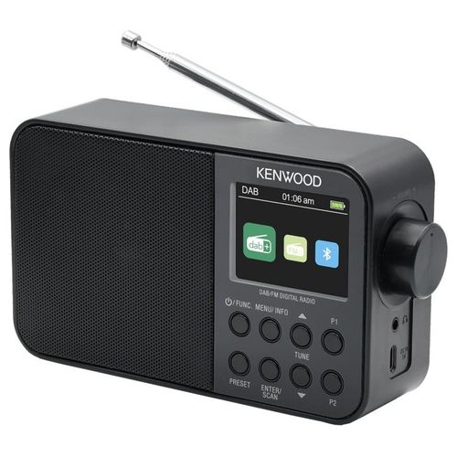 Kenwood CR M30DAB Radio Portatile Nero