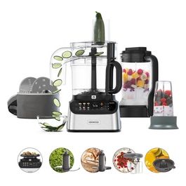 FDM73.850SS Robot da Cucina Multifunzione Capacità 3 Litri 8 Velocità Potenza 1000 Watt colore Inox