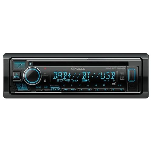 Kenwood KDC-BT760DAB CD/USB Receiver con Digital Radio DAB Bluetooth e Assistente Vocale Amazon Alexa