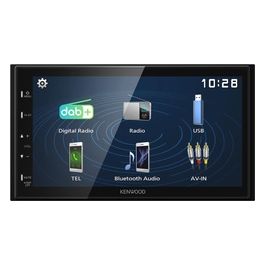 Kenwood Monitor Dmx-129dab 6.8" Touch Mechaless Bluetooth usb Touch Screen 6.8" 50wx4