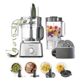 FDP65.590SI Robot da Cucina Capacità 3 Litri Potenza 1000W 9 Accessori Argento