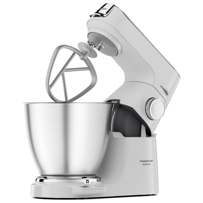 Image of Kenwood KVL65.001WH Titanium Chef Baker XL Planetaria 1200W