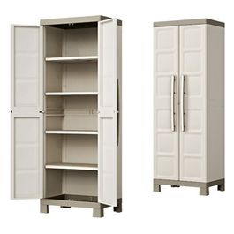 Armadio Alto Excellence 4 Ripiani 65x45x182cm per Spazio Organizzato e Funzionale in Esterni