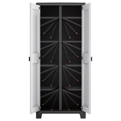 Keter Armadio Titan Multispace con 8 Ripiani Regolabili Yeppon