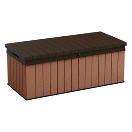 Baule Box Portattrezzi da Esterno Darwin Box 100G 380 Litri 1429x655x544 cm Resistente UV e Intemperie