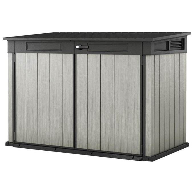 Keter Box Armadio Portattrezzi da esterno GRANDE - STORE in resina 190,5x109x132,5h 2020LT grigio