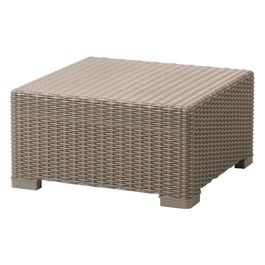 California Tavolo 68x68x35h Cm Cappuccino