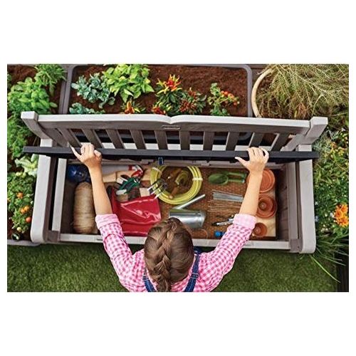 Keter Cassapanca Eden Bench In Resina 140X60X84H 265 Lt Yeppon