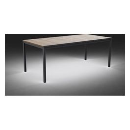 Porto 200 Table 200X95X75H Ashwood Deco Coat Grafite