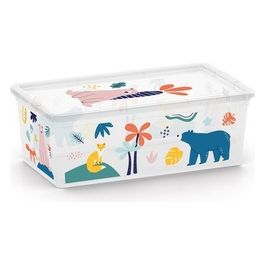 Scatola Salvaspazio Box Style Wild Animals