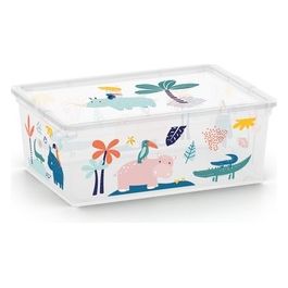 Scatola Salvaspazio Box Style Wild Animals