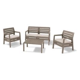 Set Salottino Da Giardino Delano Cappuccino