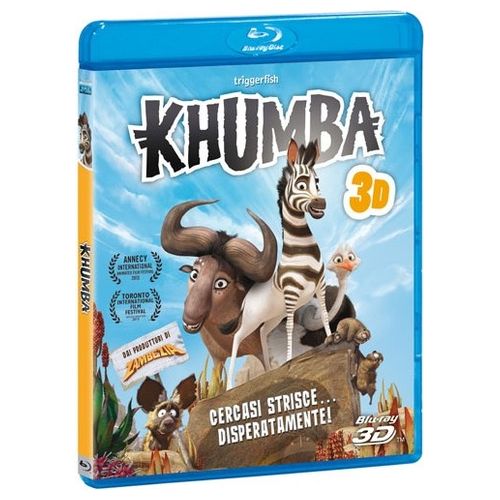 Khumba: Cercasi Strisce Disperatamente 3D Blu-Ray