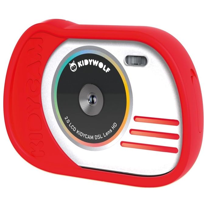 Kidywolf Fotocamera e Videocamera Rosso