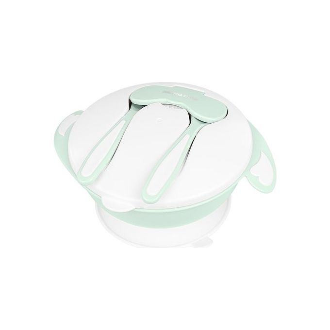Kikka Boo Set Pappa Bowl 4 in 1 con Ventosa Antiribaltamento
