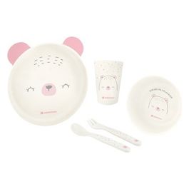 Set Piatti Bimbo Bear Pink